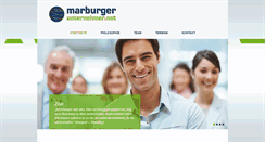 Desktop Screenshot of marburger-unternehmer.net